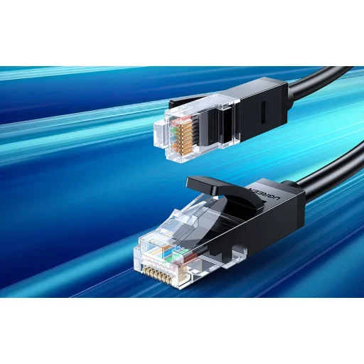 25m fekete NW102 Cat 6 U/UTP Lan Kábel - 3