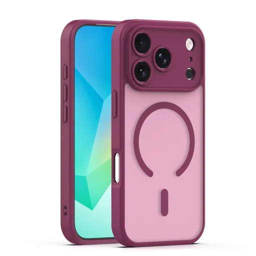 Mag Matt case for iPhone 17 Pro Max 6,9'' maroon - 1