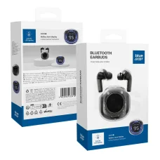 BLUE STAR AirCrystal TX1 TWS vezeték nélküli fülhallgató fekete