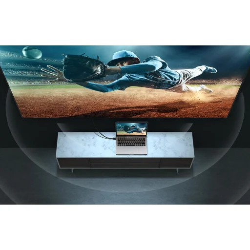 Ugreen HD104 HDMI kábel 30 m fekete - 6