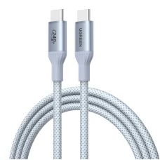 Ugreen L534 USB-C kábel 1m strieborno-biely