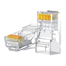 NW120 Cat 6 netienené RJ45 modulárne konektory, balenie 50 ks