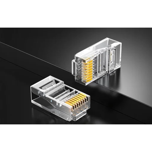 NW120 Cat 6 árnyékolatlan RJ45 moduláris csatlakozók 50-csomag - 2