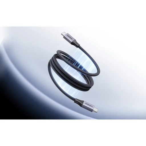 Sivý L520 USB-C magnetický kábel PD 100W - 4