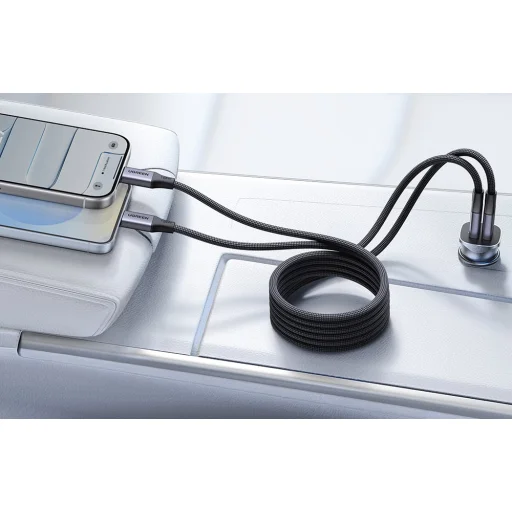 Sivý L520 USB-C magnetický kábel PD 100W - 5