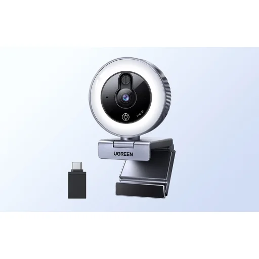 CM910 USB 2K 30FPS Webkamera s osvetlením - 4