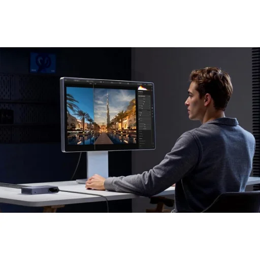 Ugreen CM741 6-Port Gigabites Ethernet Switch PoE támogatással - 4