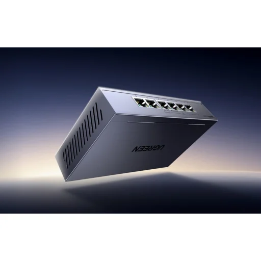 Ugreen CM741 6-portový gigabitový ethernetový switch s podporou PoE - 2