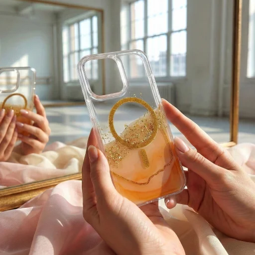 Oranžové puzdro na Samsung Galaxy S25 Ultra - 3