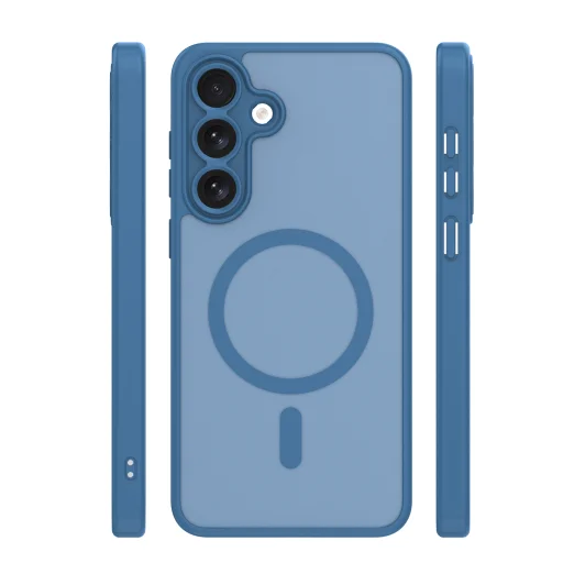 Samsung Galaxy S25 Mag matné puzdro tmavomodré - 3