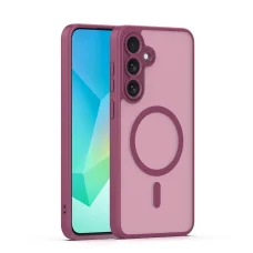 Samsung Galaxy S25 puzdro Mag Matt bordové