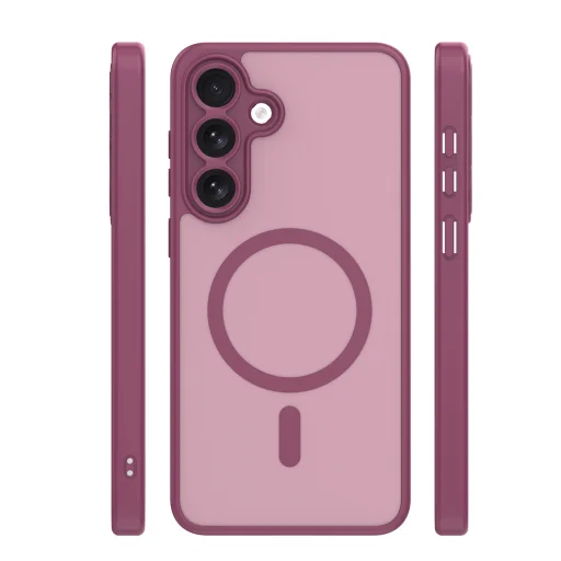 Samsung Galaxy S25 puzdro Mag Matt bordové - 3