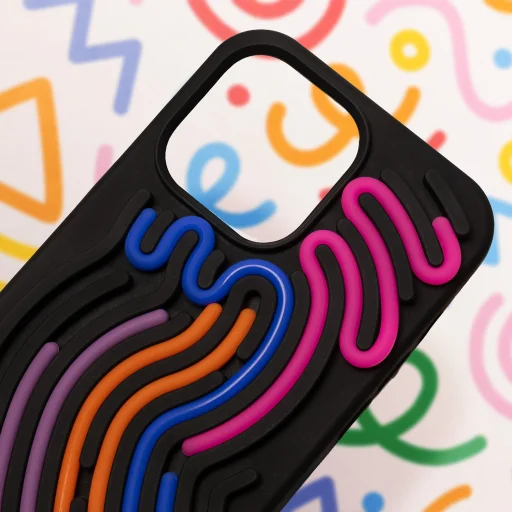 iPhone 11 DIY hadí obal čierny obal - 5