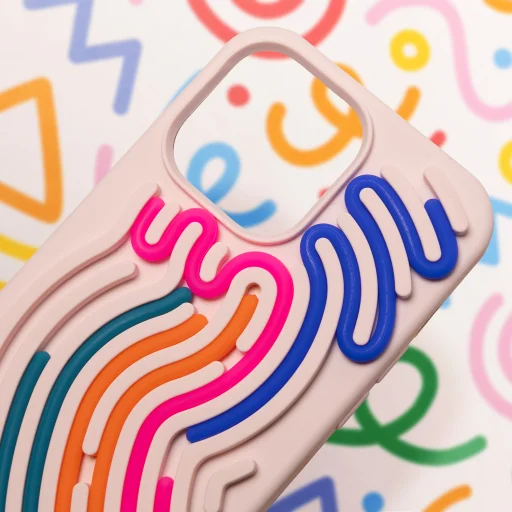 iPhone 11 DIY hadí kryt ružový kryt - 5