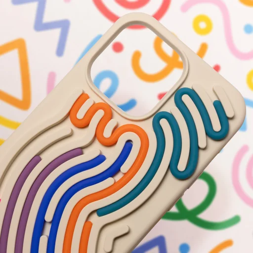 iPhone 11 DIY hadí obal béžový obal - 5