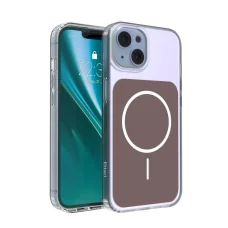 Puzdro iPhone 13 Etteri Hidden Pearl hnedé