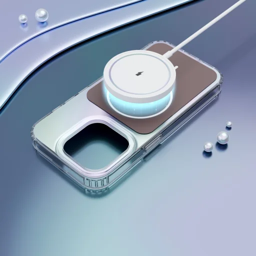 Puzdro na iPhone 12 / 12 Pro Etteri Skrytá perla hnedé - 6