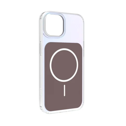 Puzdro iPhone 13 Etteri Hidden Pearl hnedé - 2