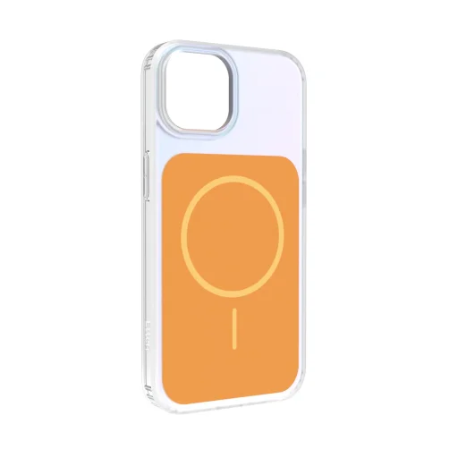iPhone 13 Etteri Hidden Pearl oranžové puzdro - 3