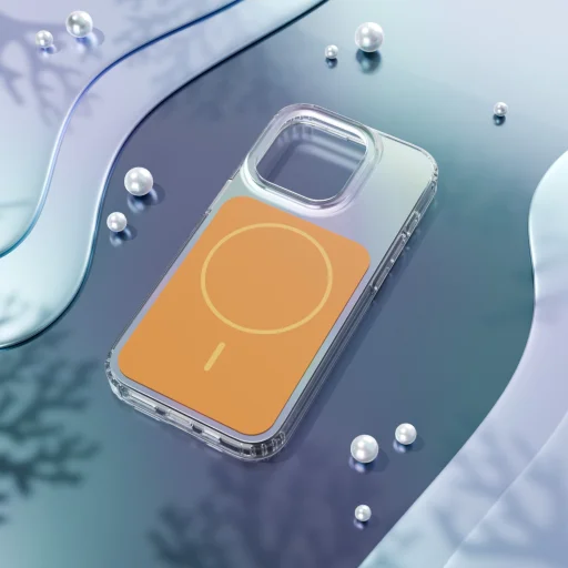 iPhone 12/12 Pro Etteri Hidden Pearl oranžové puzdro - 4