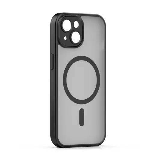 iPhone 15 6,1" matné čierne puzdro - 2