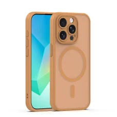 iPhone 15 Pro puzdro Mag Matt puzdro 6,1" hnedé