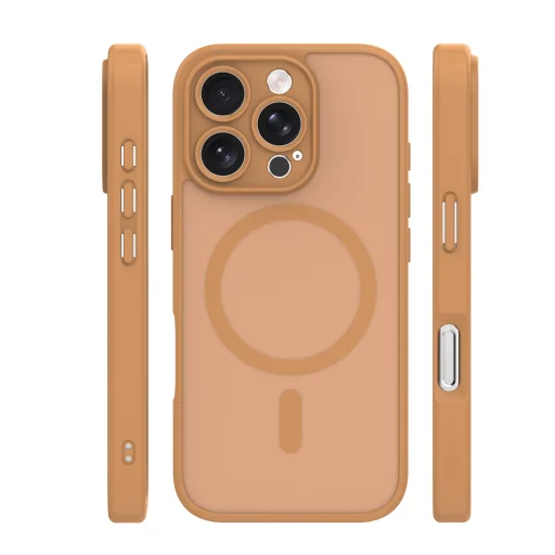 iPhone 16 Pro puzdro Mag Matt 6,3" hnedé - 3