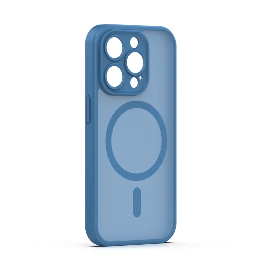 Tmavomodrý obal na iPhone 15 Pro - 2