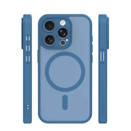 Tmavomodrý obal na iPhone 15 Pro - 3