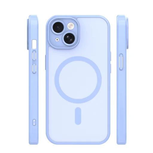 Svetlomodré puzdro na iPhone 15 6,1" - 3