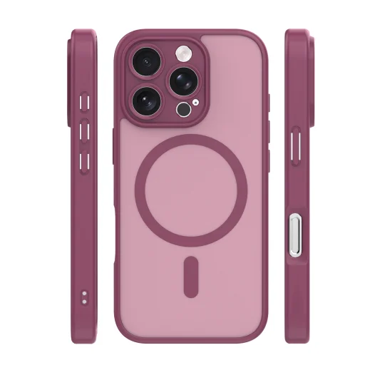 iPhone 16 Pro puzdro Mag Matt 6,3" bordové - 3