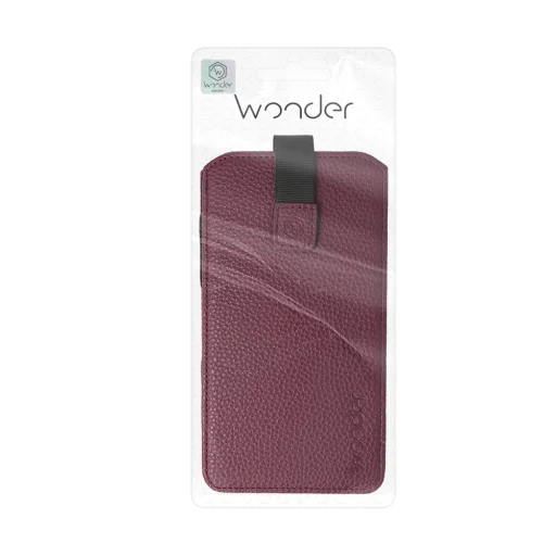 WONDER Flexi Pouch puzdro (veľkosť XL) iPhone 17 Air, iPhone 16 Plus/Samsung S26 Plus/S25 Plus/A56/A55/A54/Xiaomi 15/14/13T Pro/13T/Oppo Find X8/Find X7/Reno 12 Pro/Vivo X200/X100/V40 Pro/Motorola Edge 50 Pro/Edge 50/Edge 30 Fusion burgundské - 7