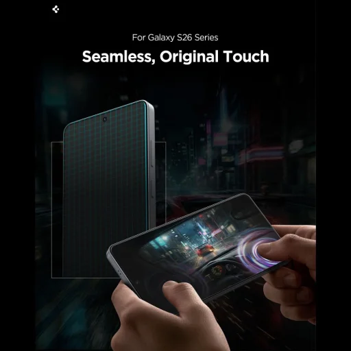 Samsung Galaxy S26 Spigen Glas.tR EZ Fit Pro HD Privacy ochranné sklo - 10