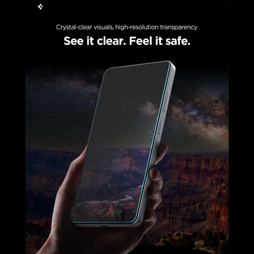 Samsung Galaxy S26 Spigen Glas.tR EZ Fit Pro HD Privacy ochranné sklo - 11