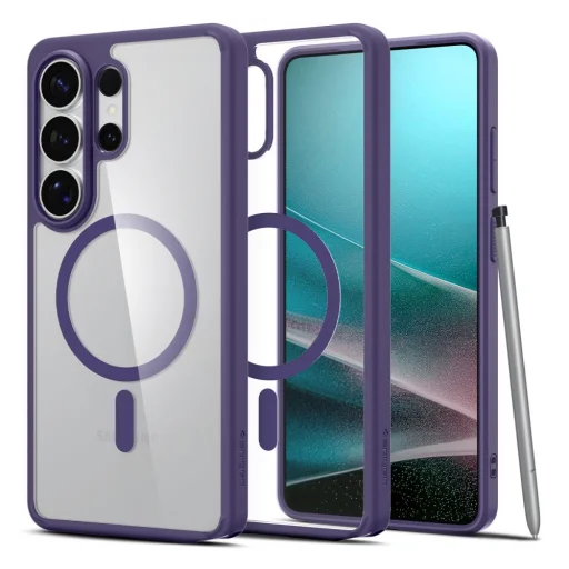 Samsung Galaxy S26 Ultra puzdro Spigen Ultra Hybrid Mag Magsafe fialové - 1