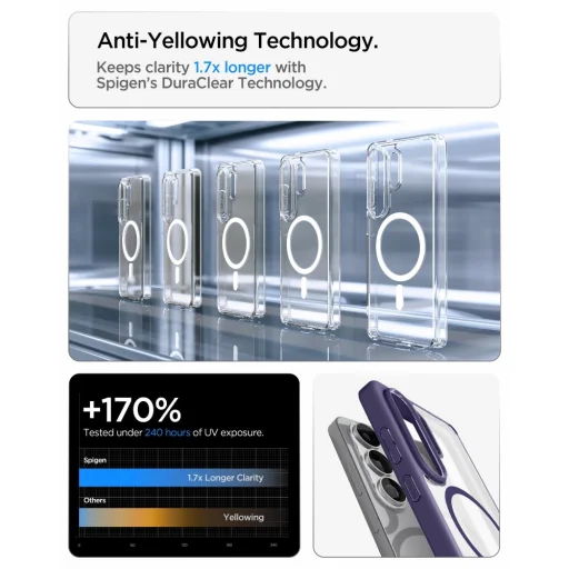 Samsung Galaxy S26 Ultra puzdro Spigen Ultra Hybrid Mag Magsafe fialové - 8