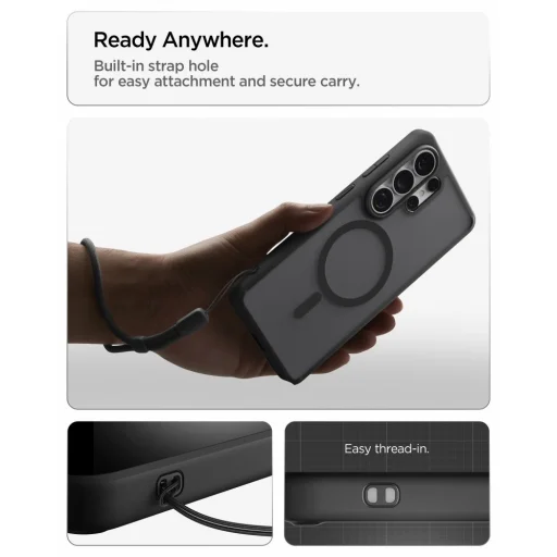 Samsung Galaxy S26 Ultra Spigen Ultra Hybrid Mag MagSafe puzdro Frost čierne - 12