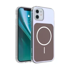 Puzdro na iPhone 12 / 12 Pro Etteri Skrytá perla hnedé