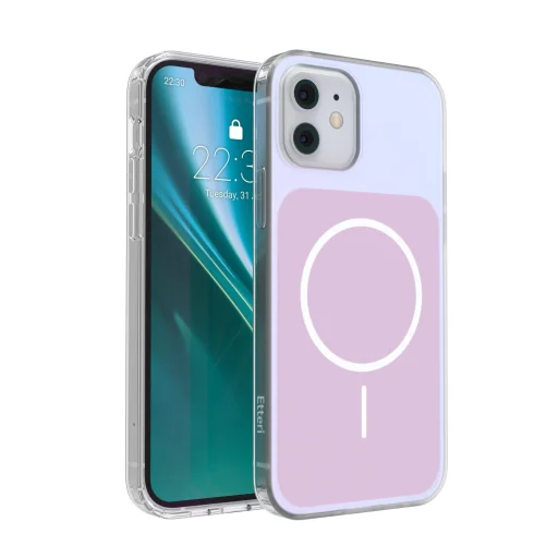 iPhone 12/12 Pro Etteri Hidden Pearl tok rózsaszín - 1