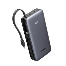 UGREEN PB528 (55985B) powerbank, 20000mAh, 30W, QC + PD, Szürke