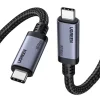 USB-C - USB-C kábel UGREEN L706 (65383), 240W, 1m, čierny thumbnail