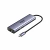 UGREEN CM512 (75643) USB-C Hub, 6in1, Szürke thumbnail