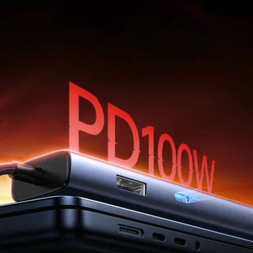 UGREEN CM512 (75643) USB-C Hub, 6in1, sivý - 2