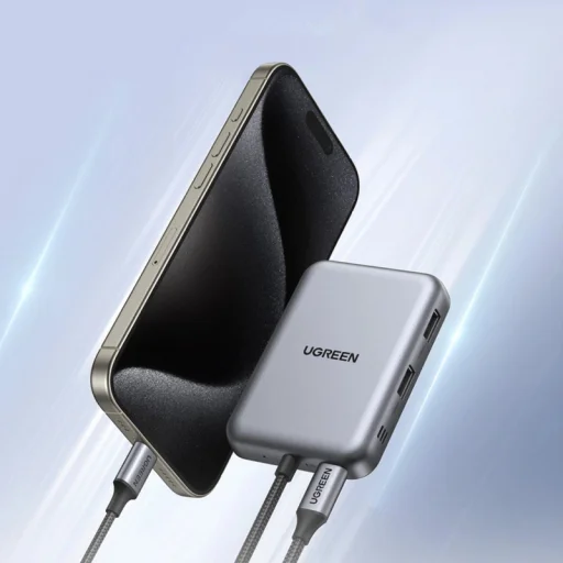 USB-C Hub UGREEN CM896 (65759), 7 v 1, Sivý - 6