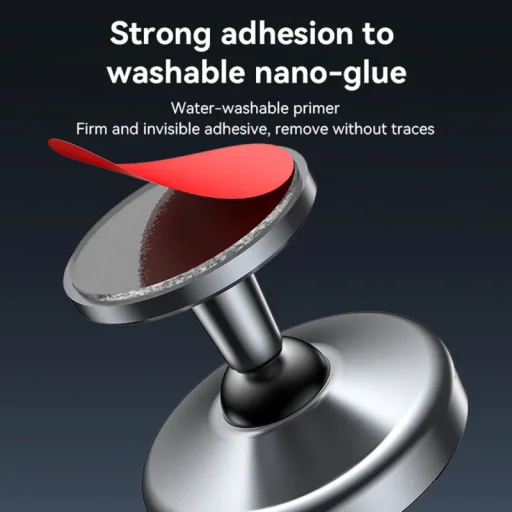 Yesido C215 magnetický držiak na telefón do auta, univerzálny, čierny - 6