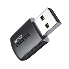 Wi-Fi adaptér UGREEN CM762 (35264), Dual Band, Wi-Fi 6, 600 Mbps, čierny