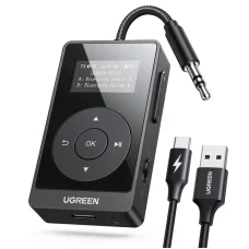 Bluetooth vevő/adó UGREEN BT503 (45492), Fekete