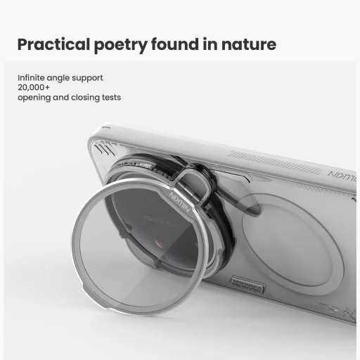 Magnetické puzdro Nillkin Iceblade Prop pre Xiaomi 17 Ultra Twilight Gray - 7