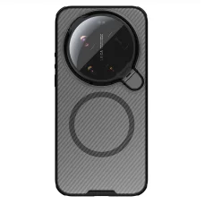 Nillkin CamShield Prop Magnetic (priehľadná šošovka) puzdro pre Xiaomi 17 Ultra transparentná čierna