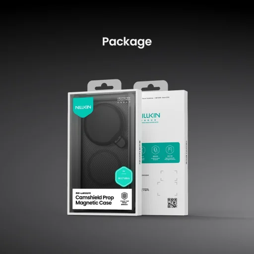 Nillkin CamShield Prop Magnetic puzdro Xiaomi 17 Ultra čierne puzdro - 9